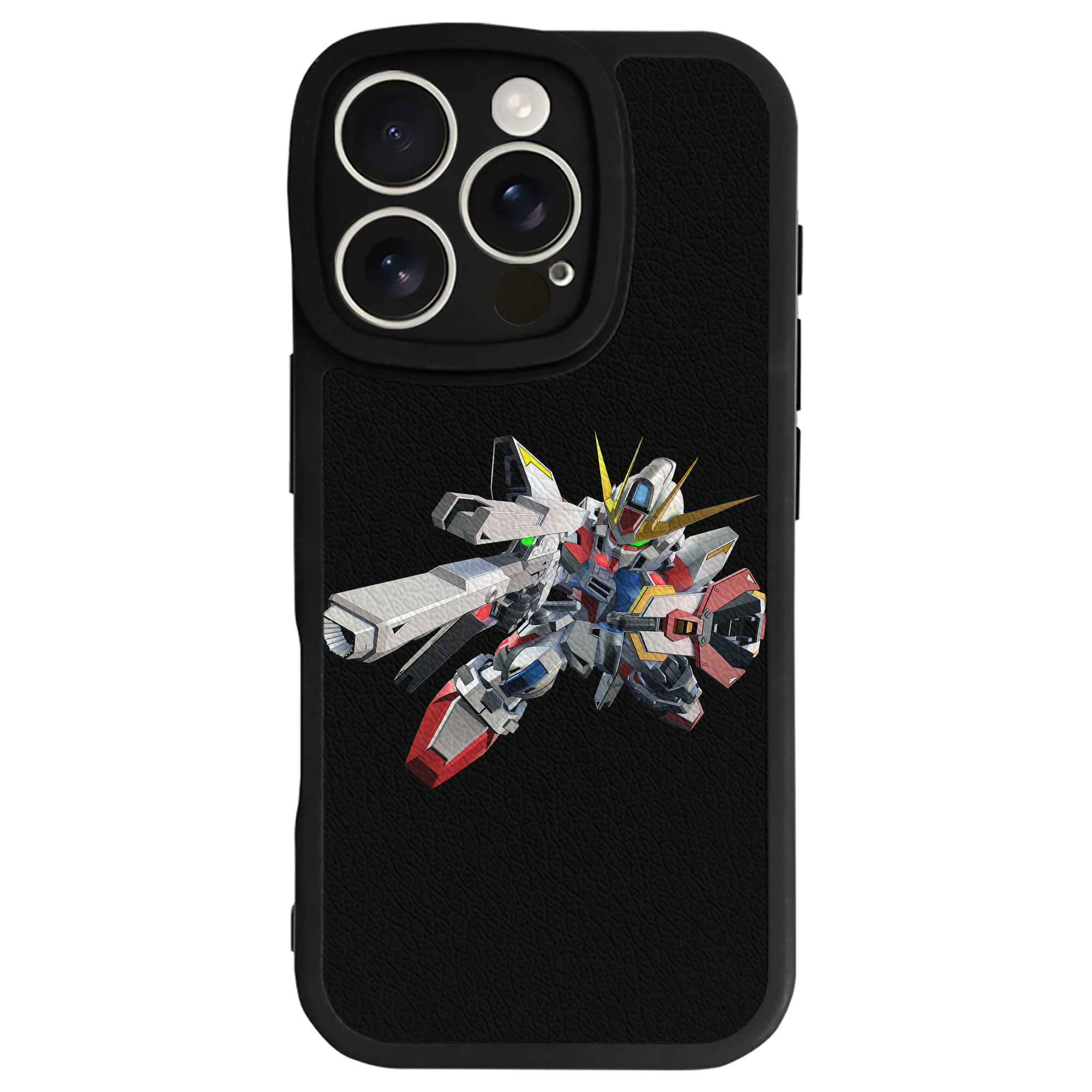 （画像用） 機動戦士ガンダム Mobile Suit Gundam 【iPhone 16シリーズ対応】シリコンスマホケース（レザー調） 材質：シリコン